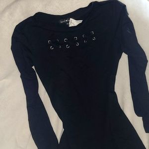 Derek Heart lace up cutout dress! Lil black dress 🖤NWT